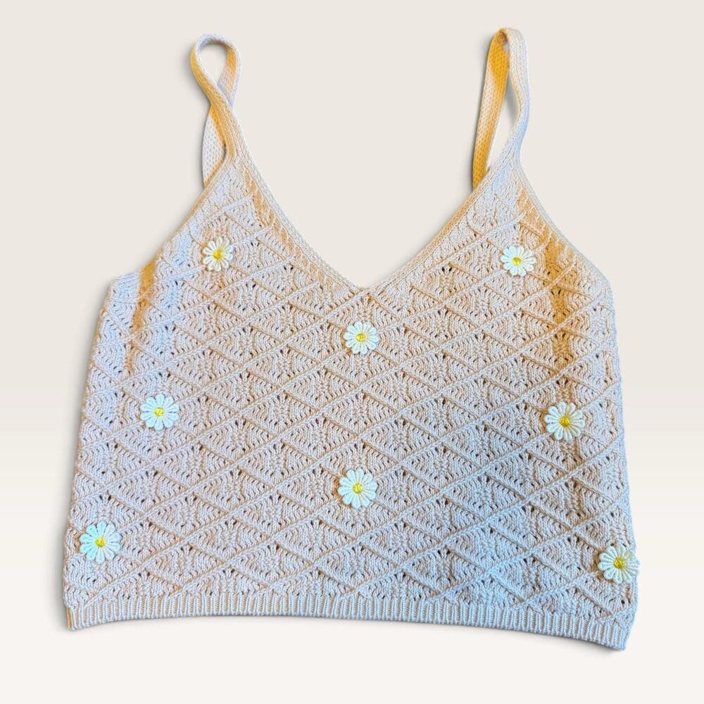Altard state light pink crochet